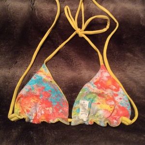 San Lorenzo reversible bikini triangle top